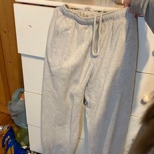 Light grey aero joggers, size xs